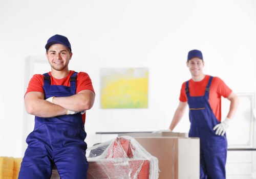 Moving day preparation for a Twickenham home relocation