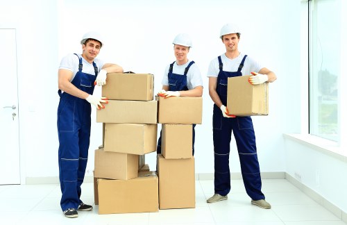 Selection of sturdy packing boxes and materials for moving in Twickenham