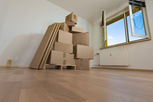 Office relocation team planning a business move in Twickenham