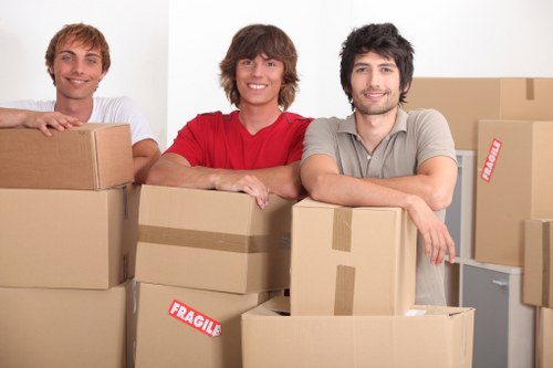 Careful furniture handling during a Twickenham house move