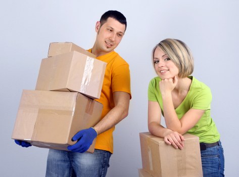 Van loading for student removals in Twickenham