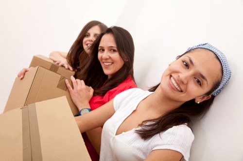 Local Twickenham removal team loading furniture for same day move