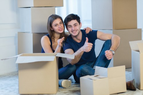 Loading furniture for a man with a van job in Twickenham