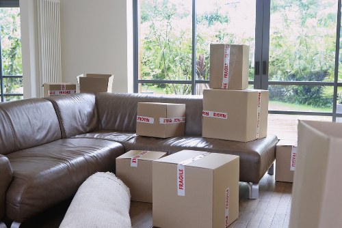 Service issue being recorded during a moving job