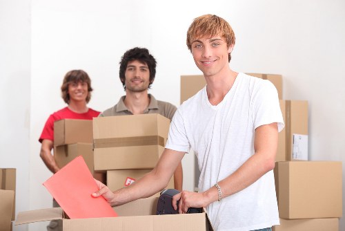 A secure moving truck used for removals in Twickenham