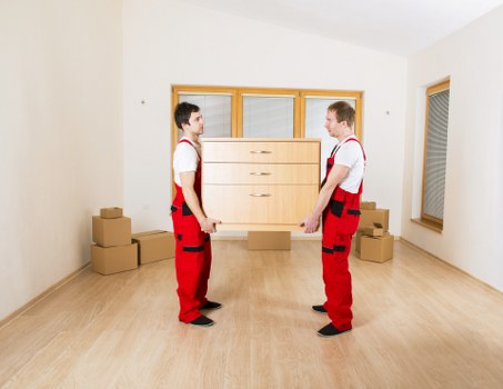 Keyboard navigation and structured headings on a local moving website